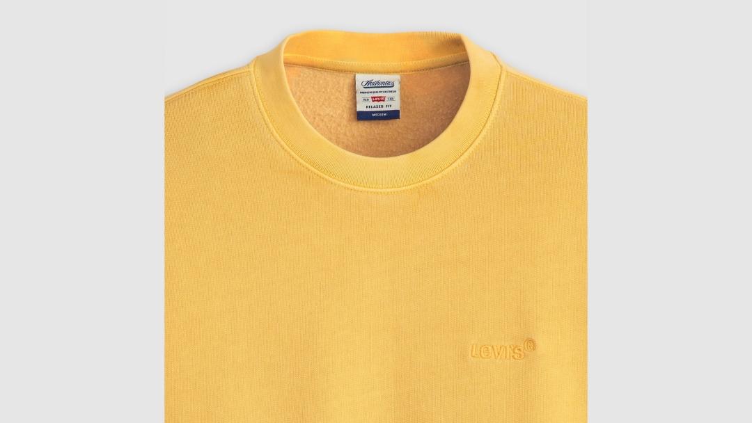 SUDADERA LEVIS GRAPHIC AMARILLO