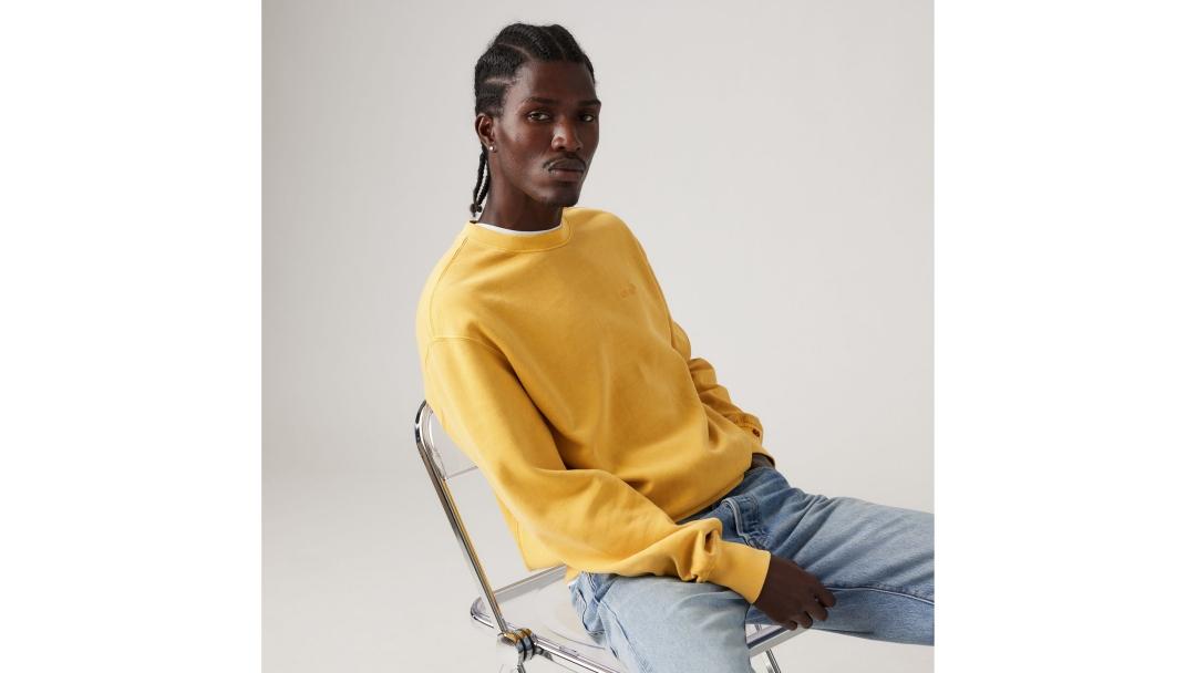 SUDADERA LEVIS GRAPHIC AMARILLO