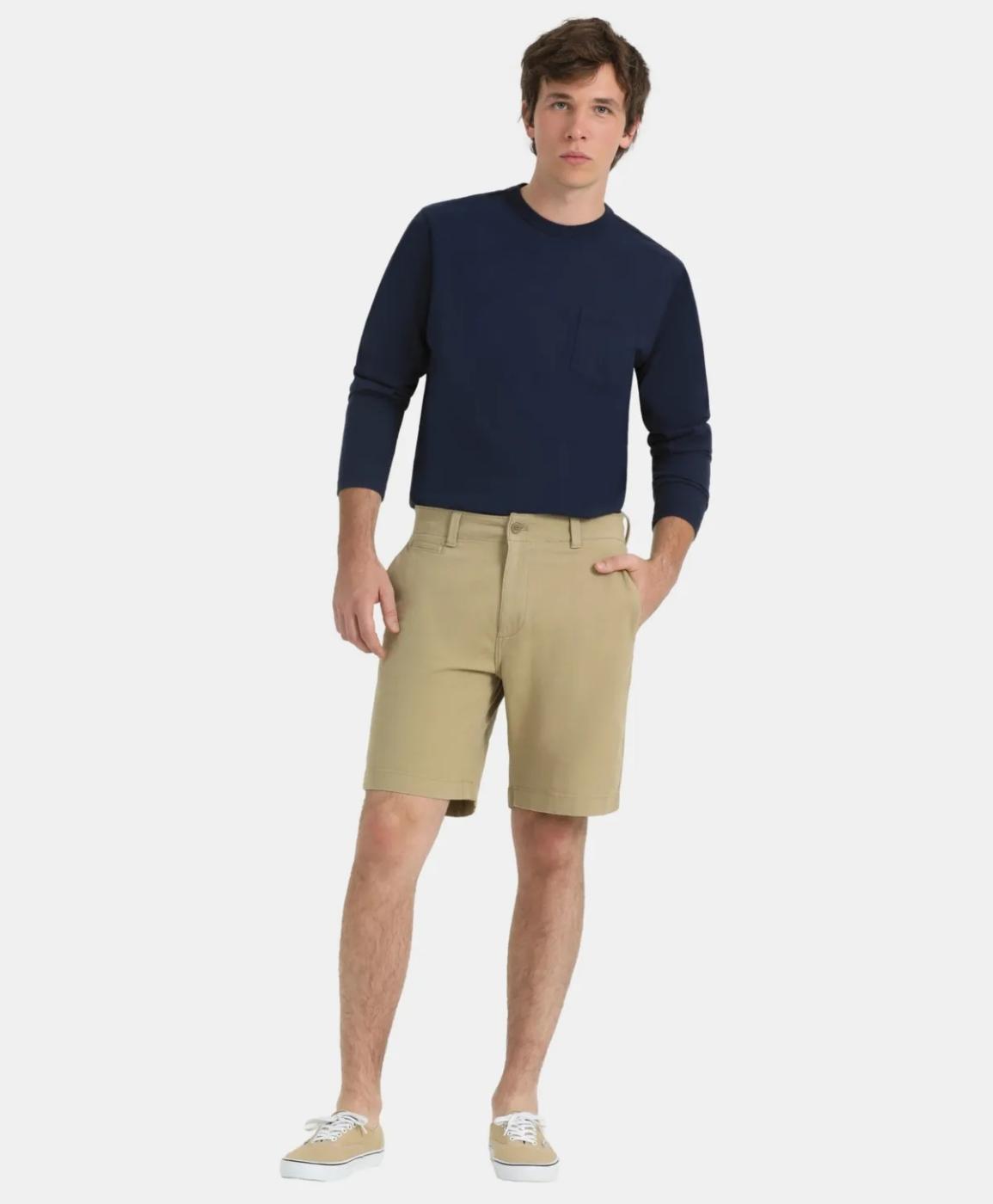 SHORTS DOCKERS CALIFORNIA MARRON CLARO