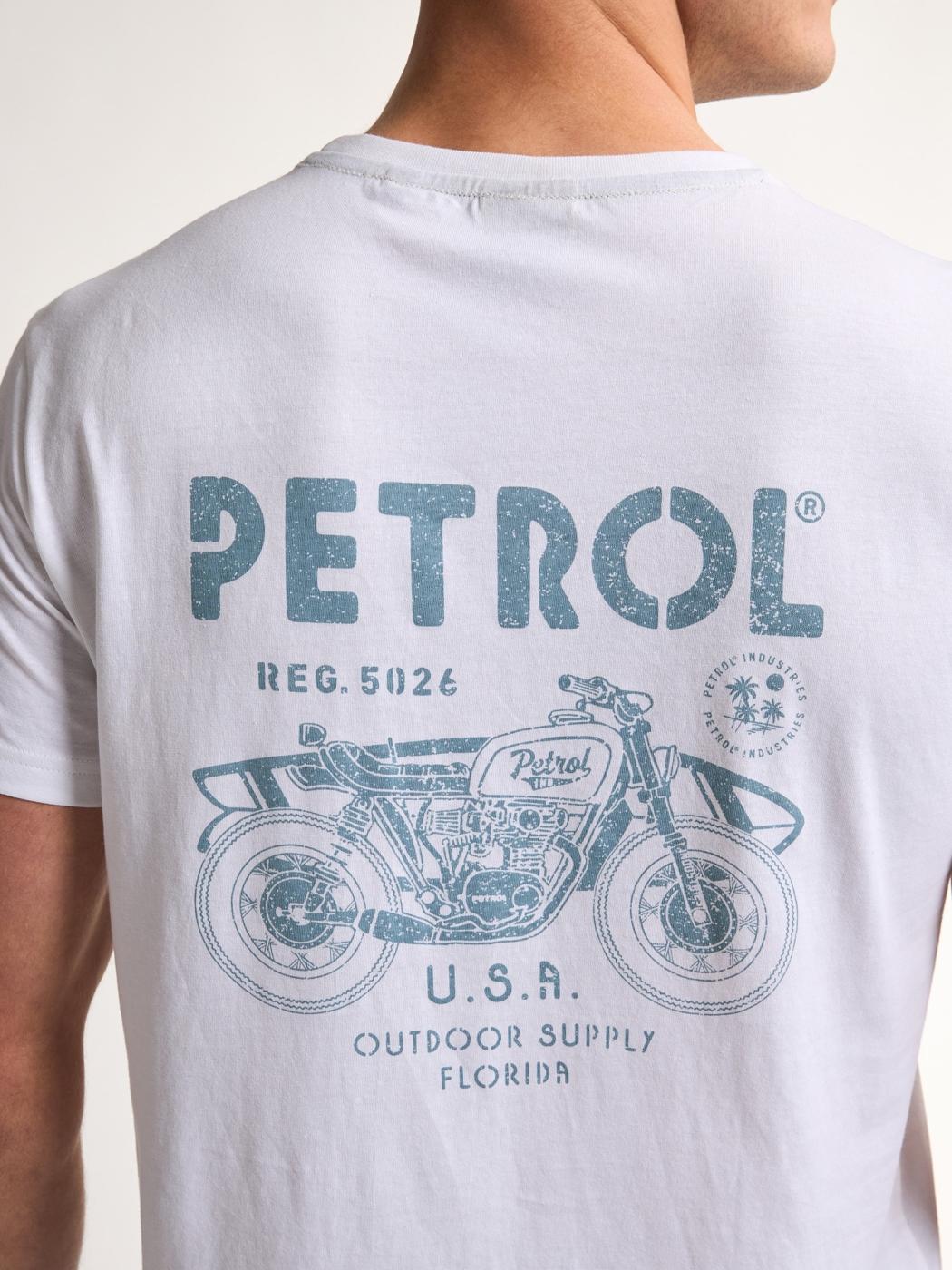 CAMISETA PETROL SS BLANCO