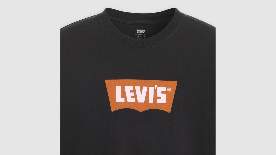 CAMISETA LEVIS VINTAGE NEGRO