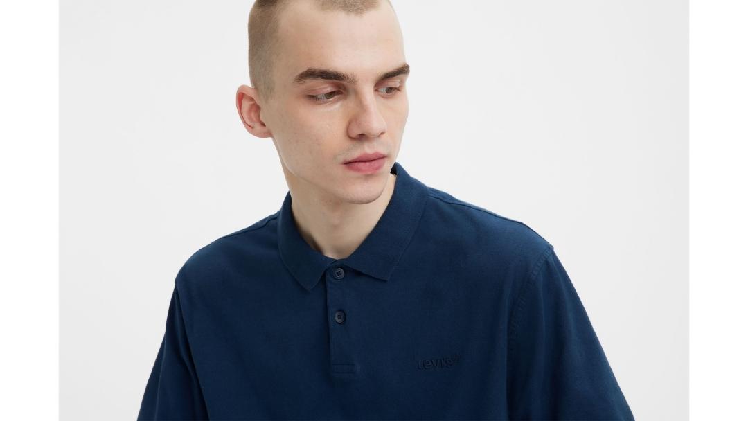 POLO LEVIS HM AZUL