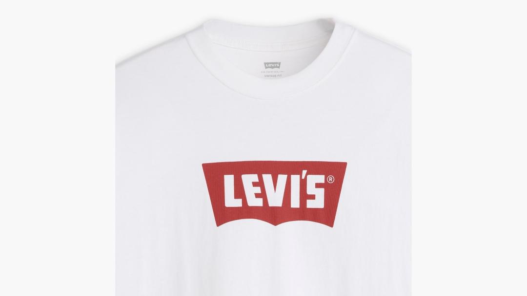 CAMISETA LEVIS VINTAGE BLANCO