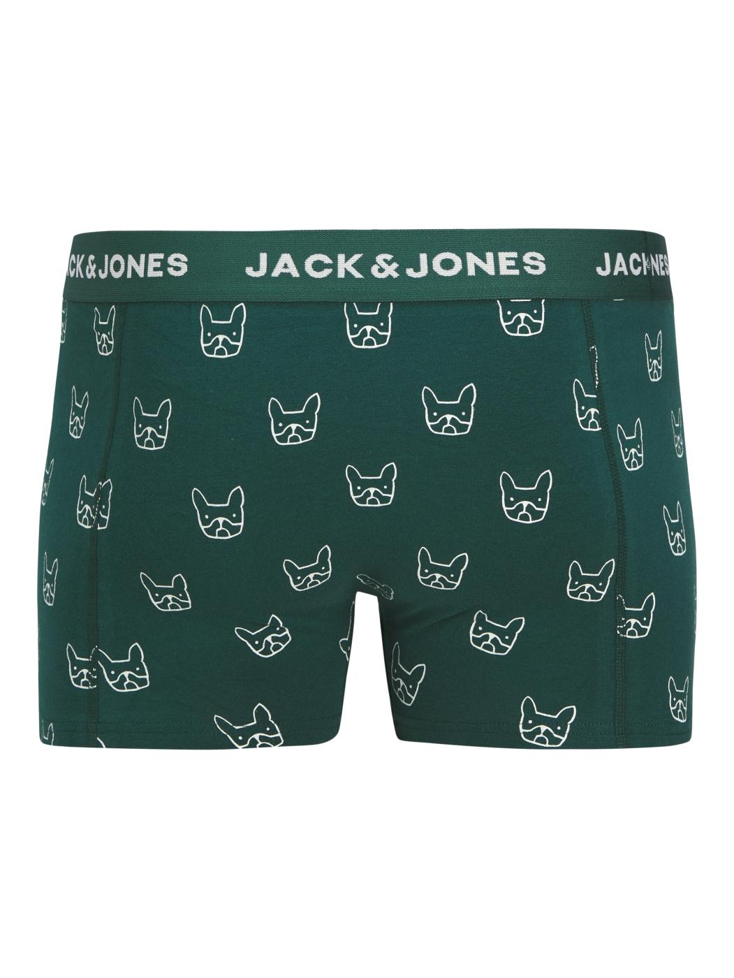 BOXER PACK 3 JACK&JONES JACDENIM DOG AZUL OSCURO
