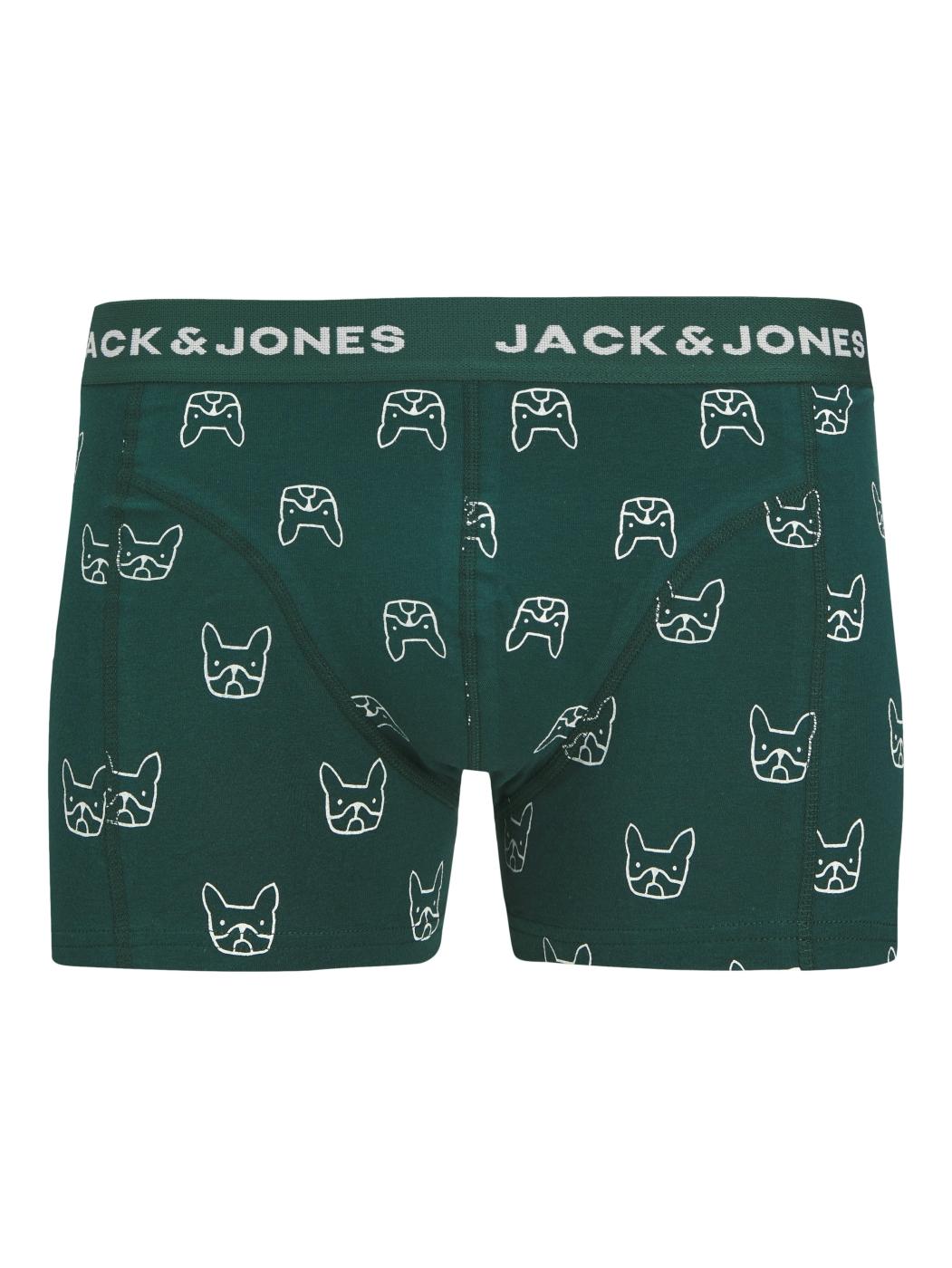 BOXER PACK 3 JACK&JONES JACDENIM DOG AZUL OSCURO