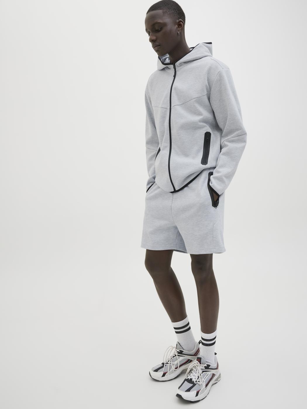 SHORTS JACK&JONES JPSTGORDON GRIS CLARO