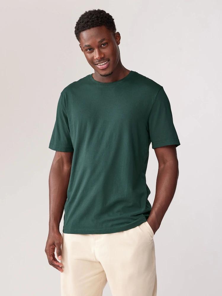 CAMISETA DOCKERS CREW VERDE OSCURO