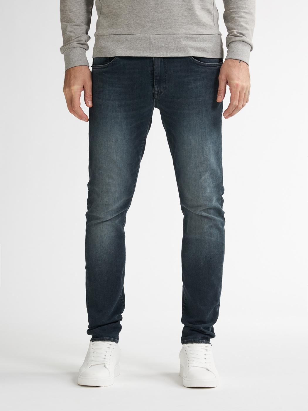 JEANS PETROL SLIM SEAHAM AZUL OSCURO