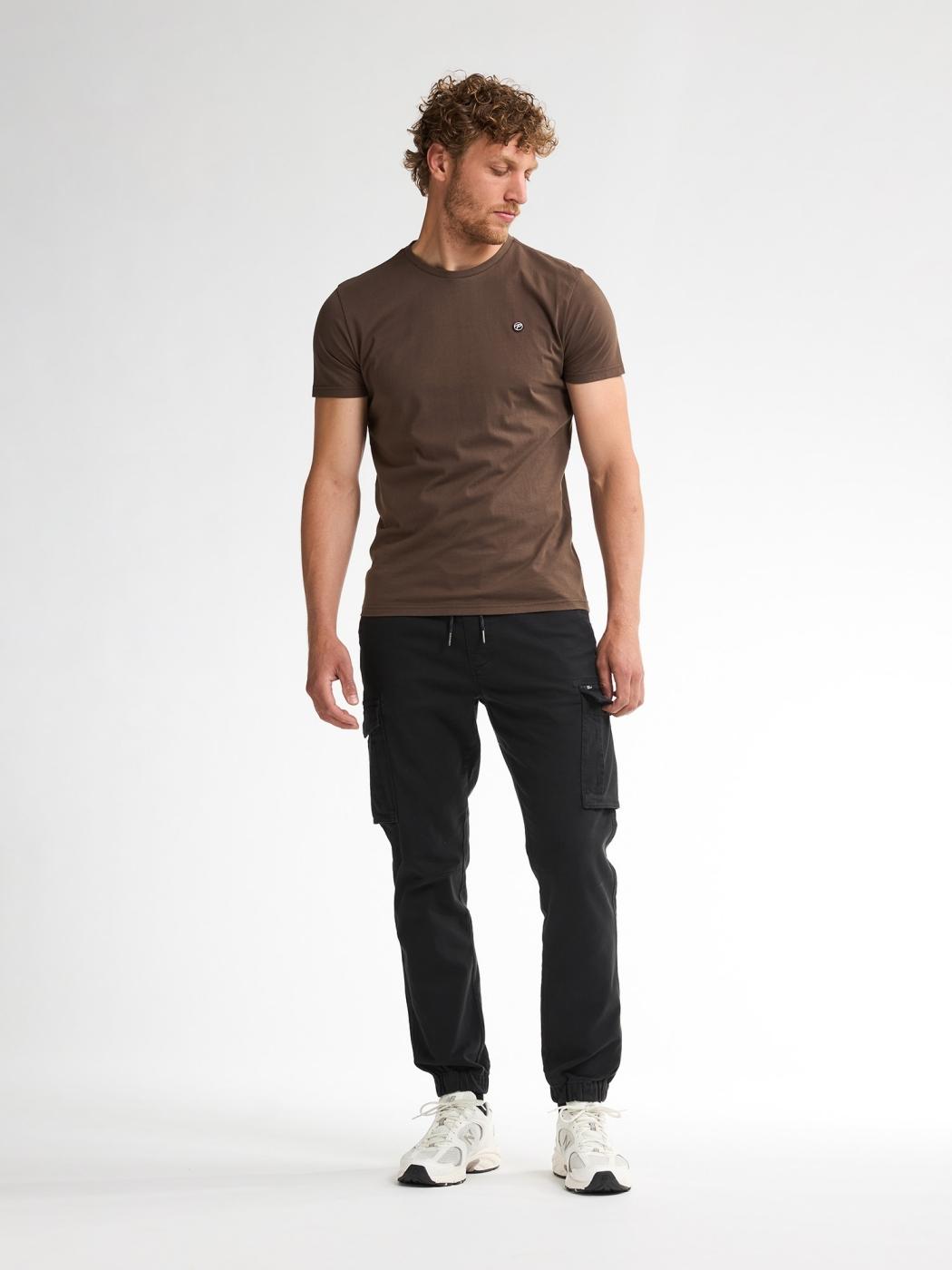 PANTALON PETROL CARGO TAPERED NEGRO