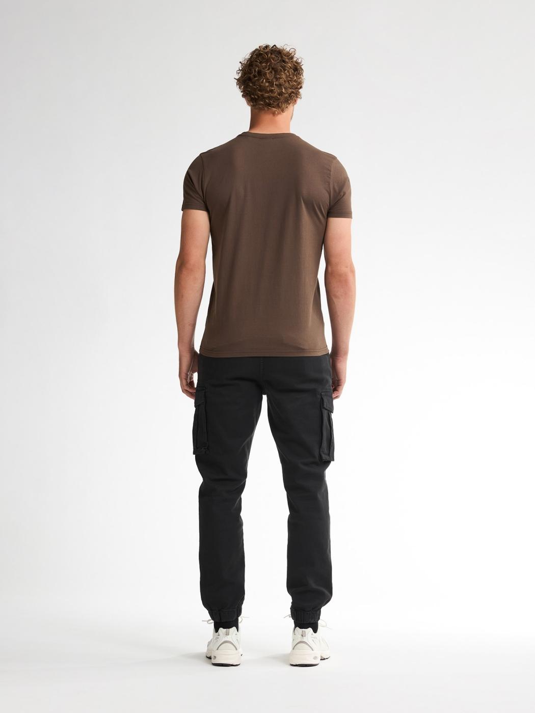 PANTALON PETROL CARGO TAPERED NEGRO