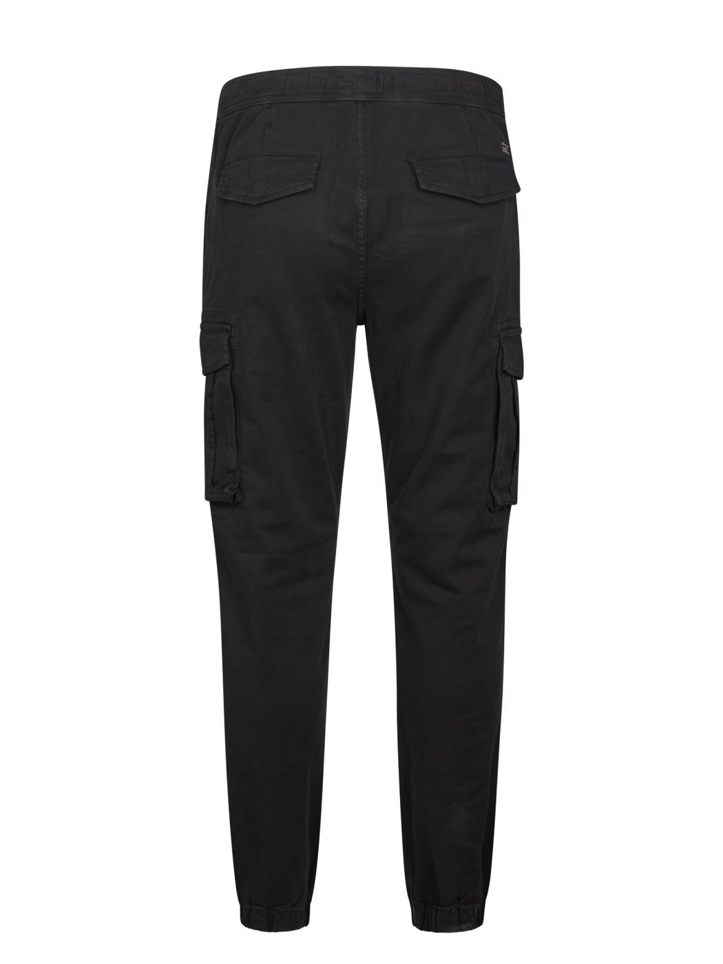 PANTALON PETROL CARGO TAPERED NEGRO