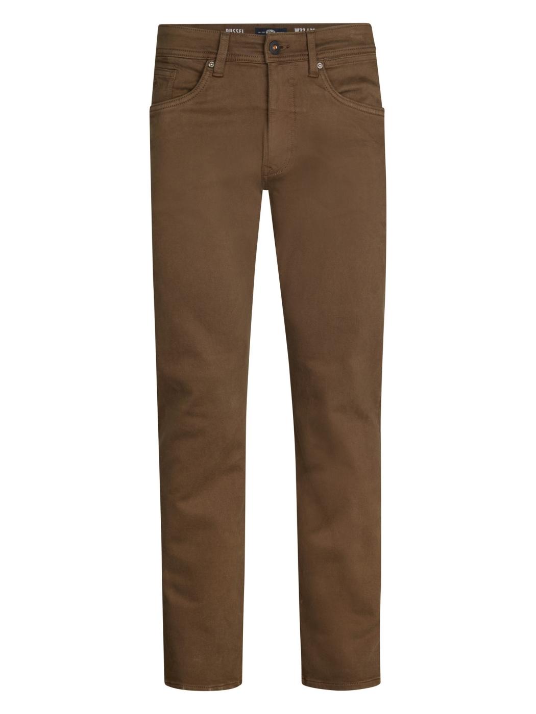 JEANS PETROL RUSSEL REGULAR TAPER MARRON