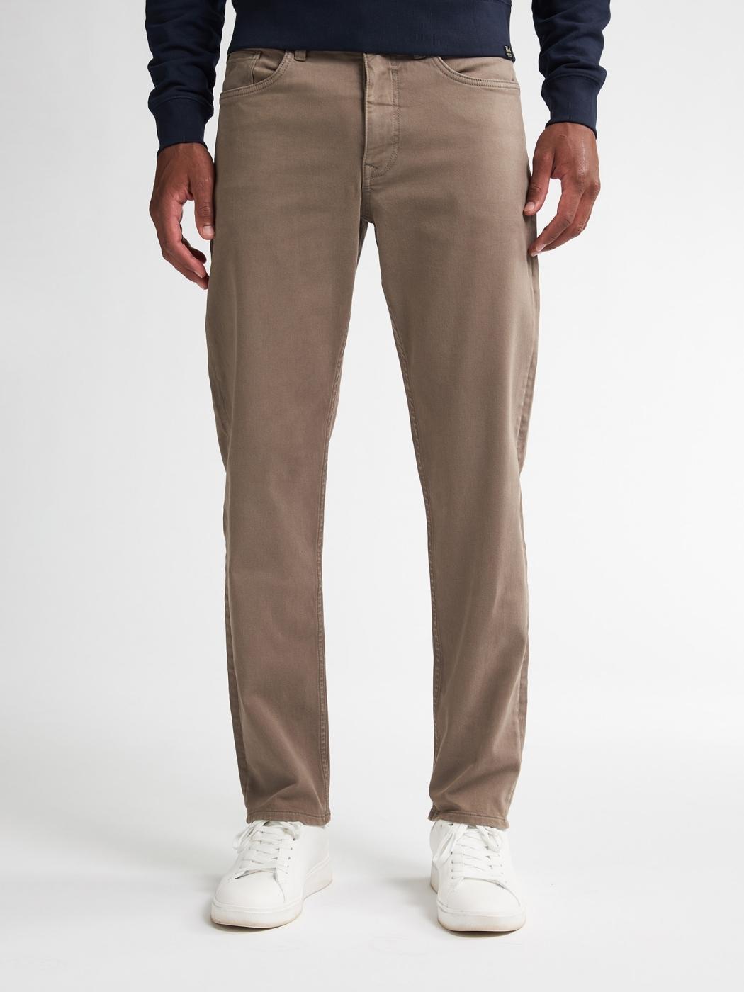 JEANS PETROL RUSSEL REGULAR TAPER MARRON CLARO