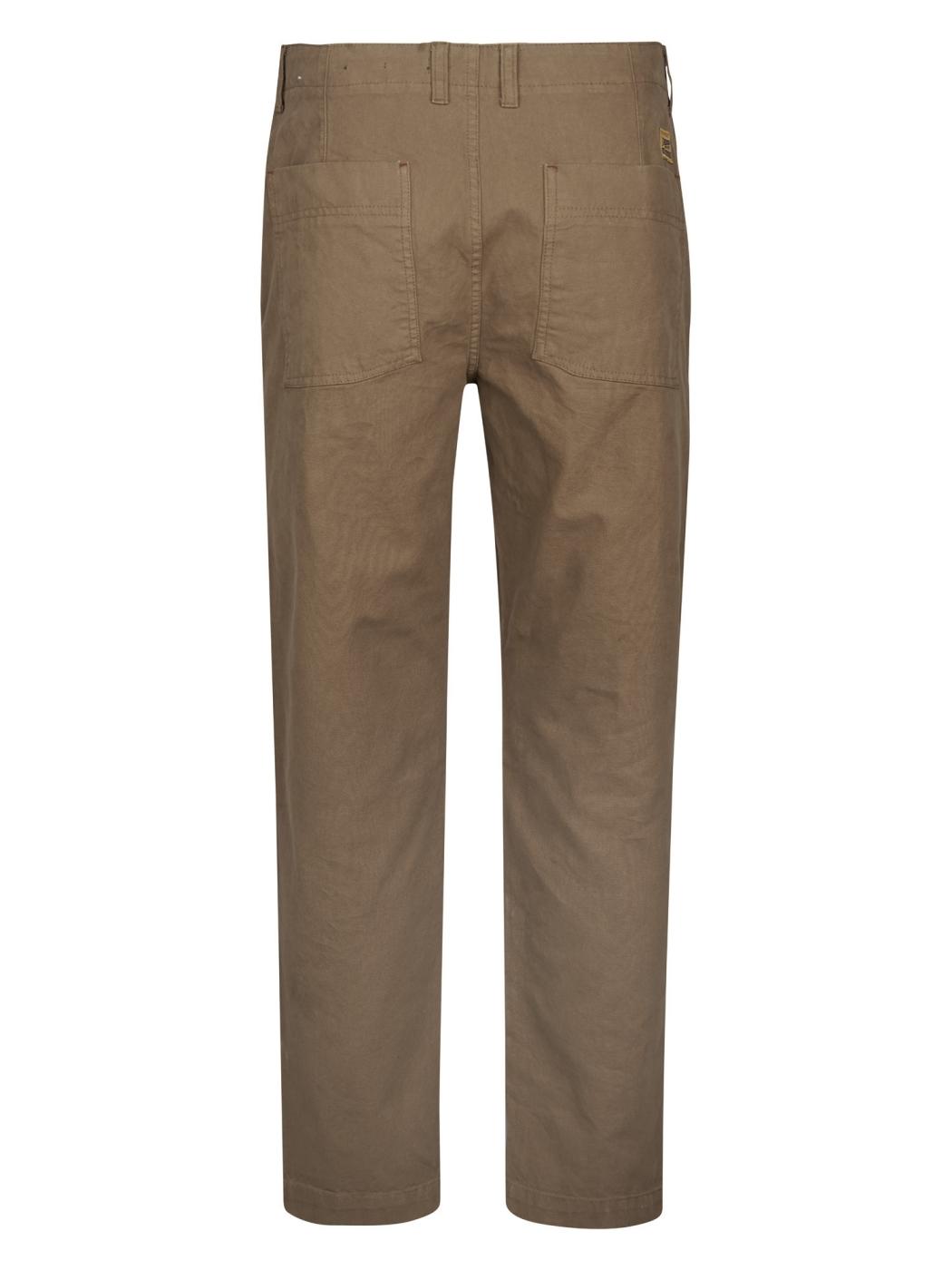 PANTALON PETROL RELAXED MARRON