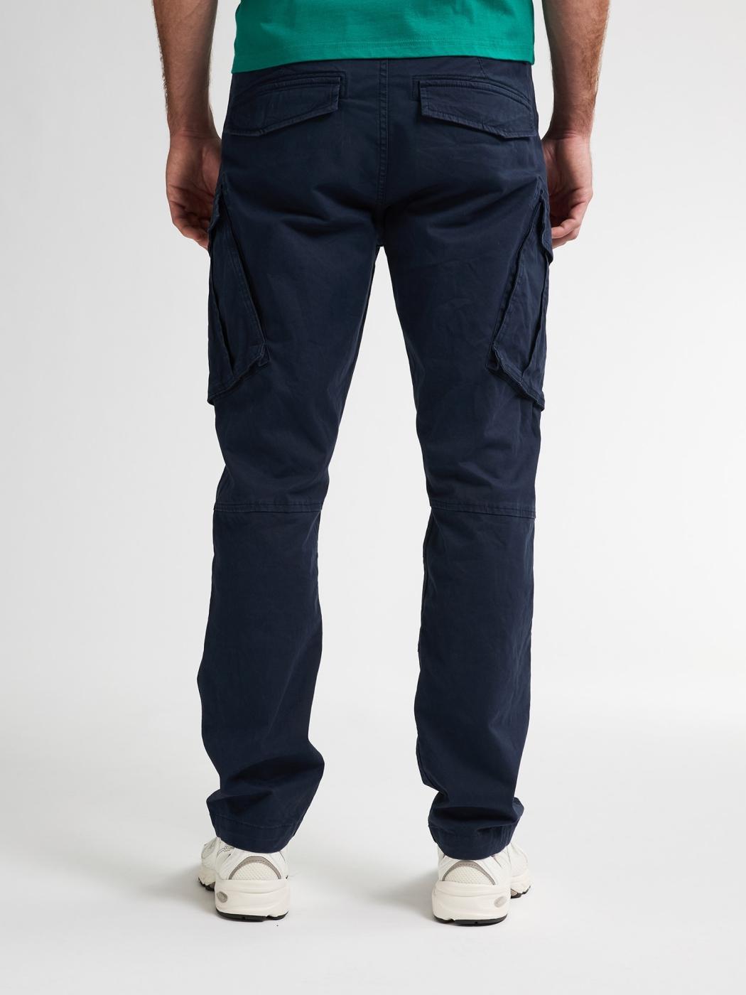 PANTALON CARGO PETROL AZUL OSCURO