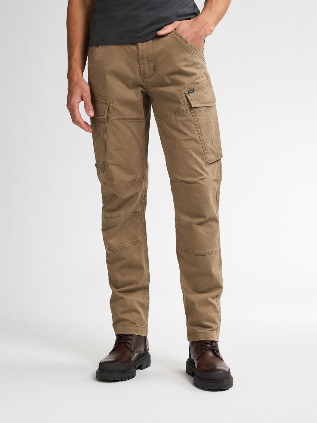 PANTALON CARGO PETROL MARRON CLARO