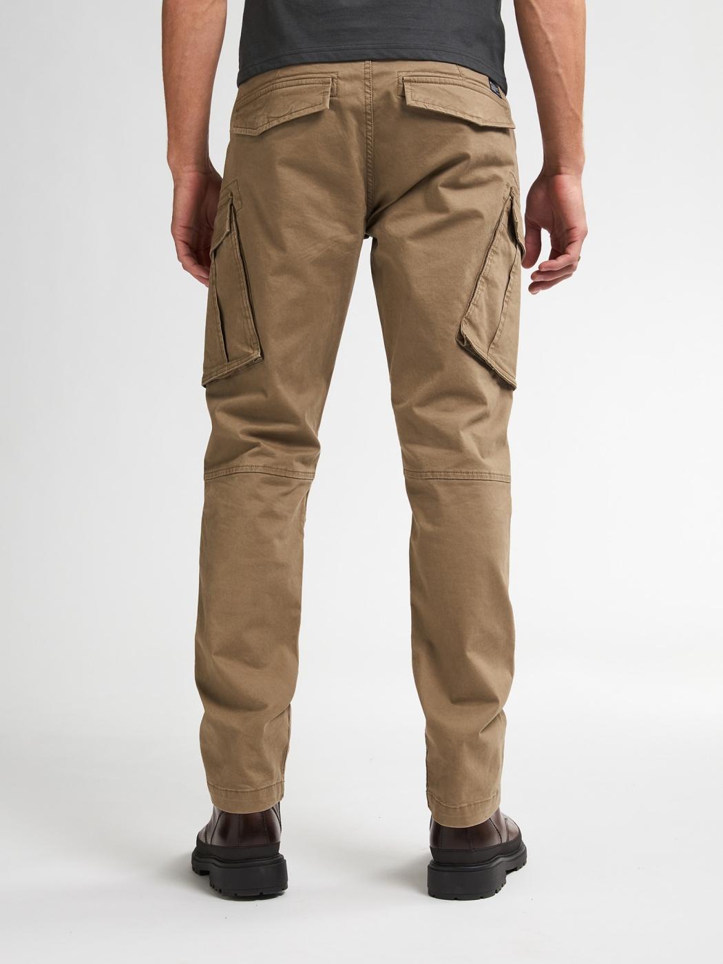 PANTALON CARGO PETROL MARRON CLARO