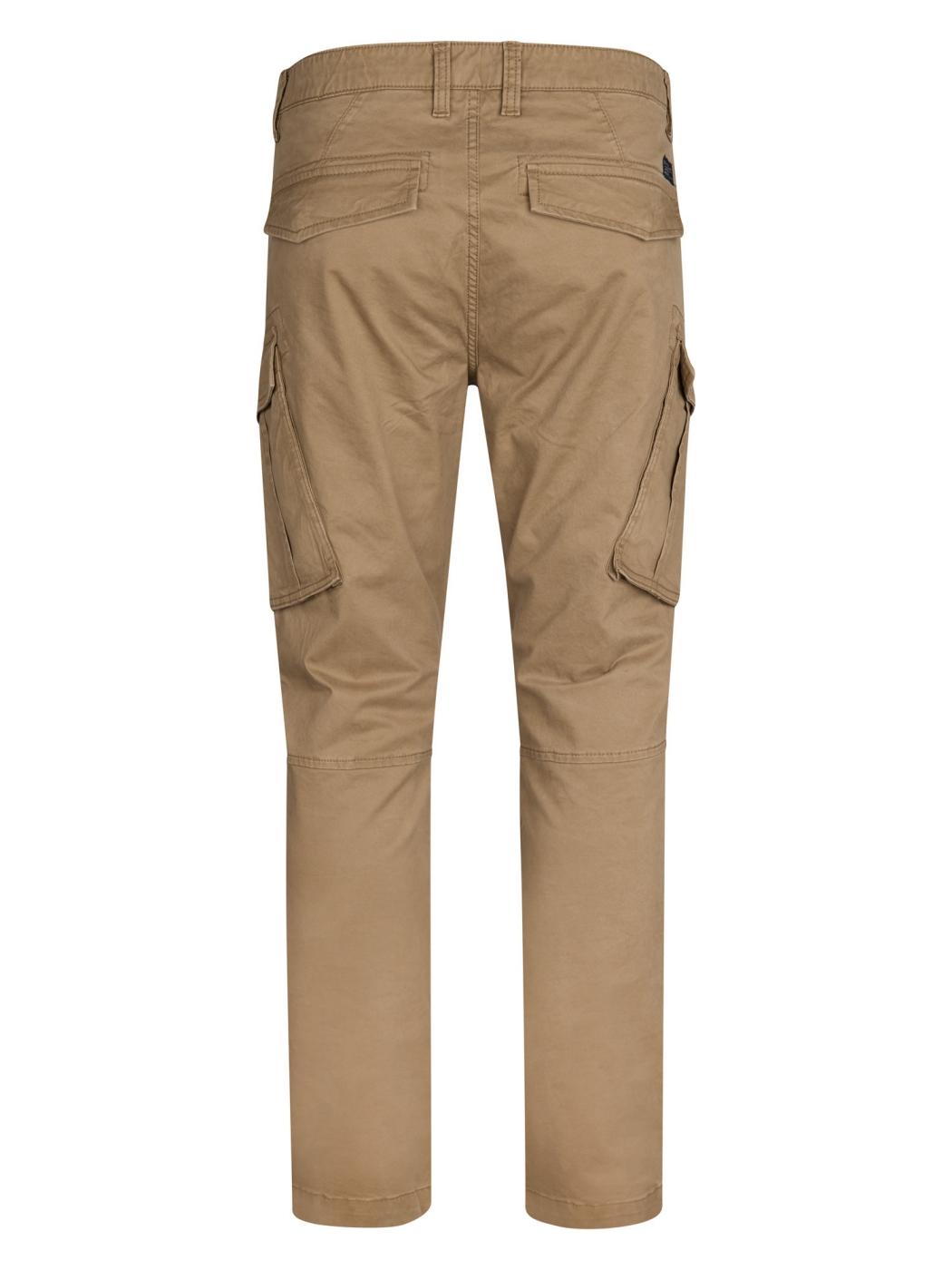 PANTALON CARGO PETROL MARRON CLARO