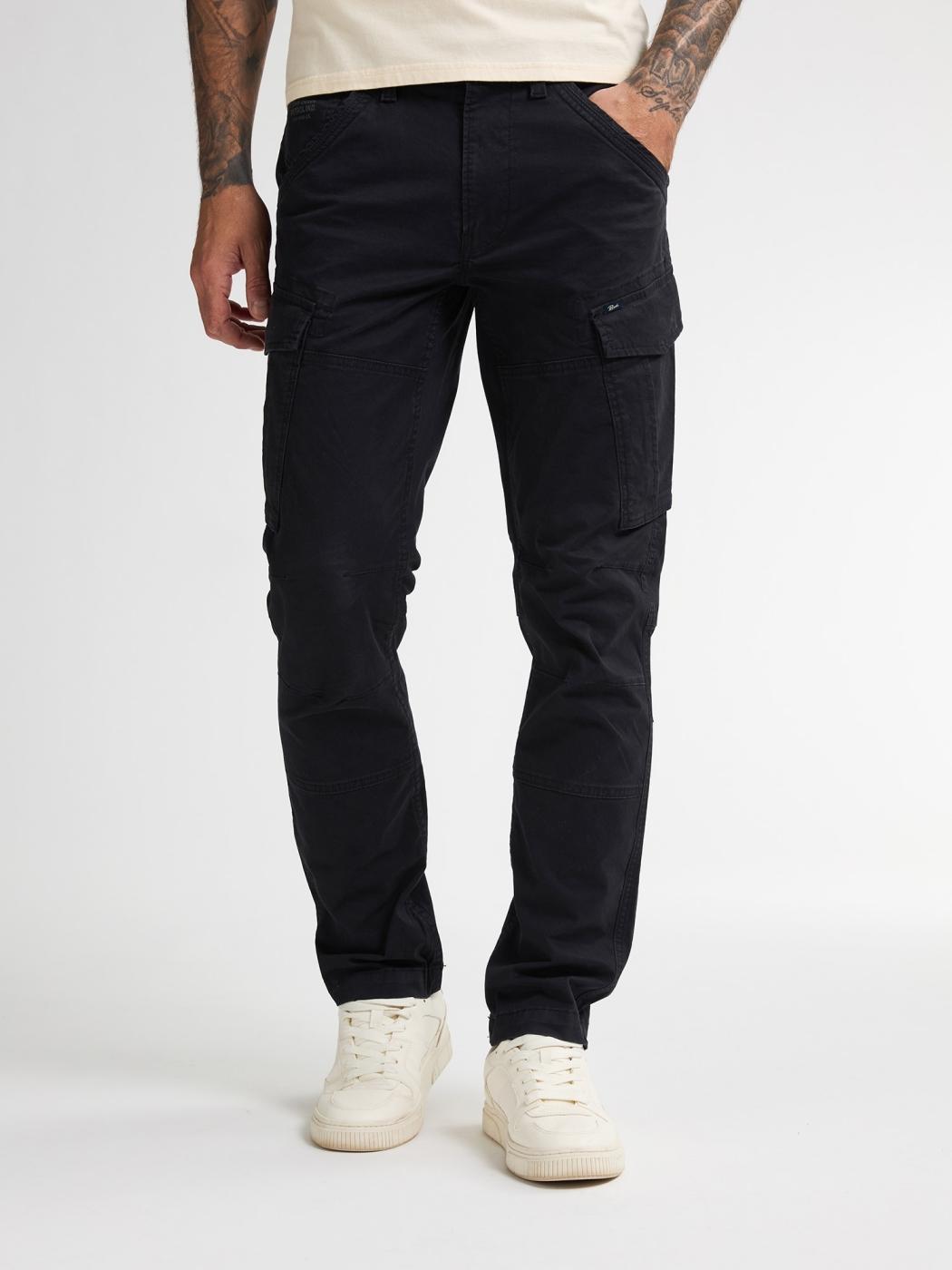 PANTALON CARGO PETROL NEGRO