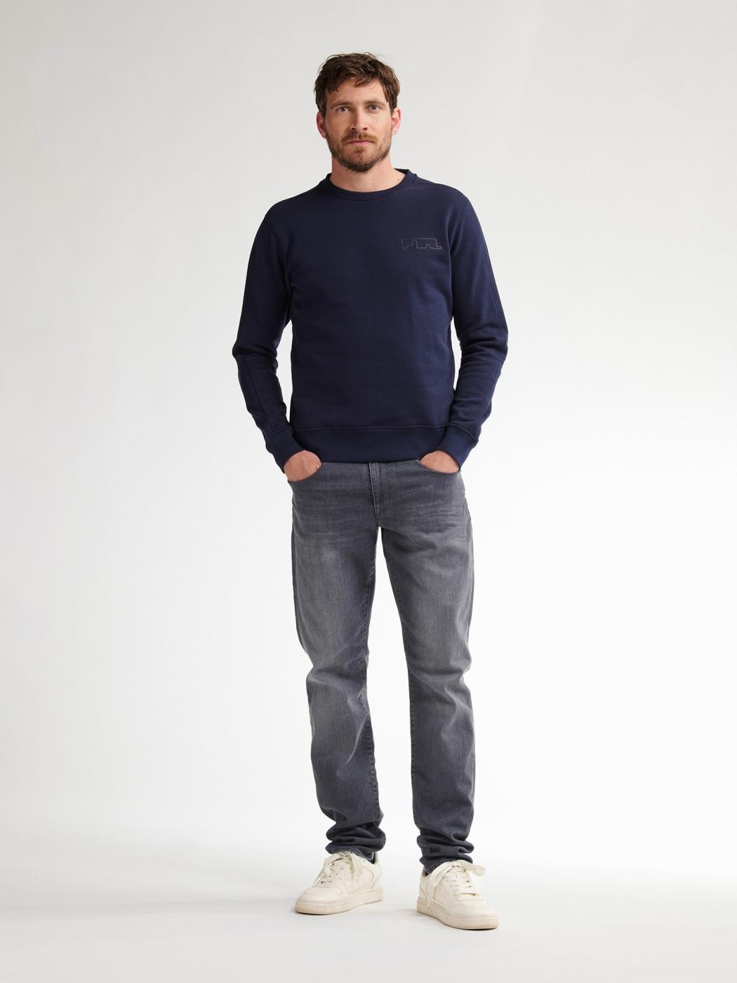 SUDADERA PETROL AZUL OSCURO