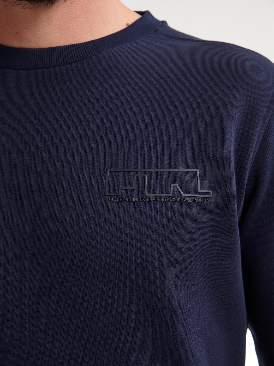 SUDADERA PETROL AZUL OSCURO