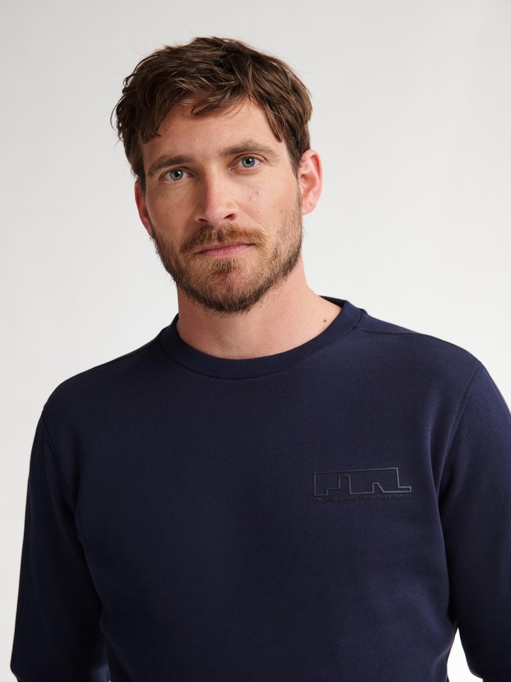 SUDADERA PETROL AZUL OSCURO