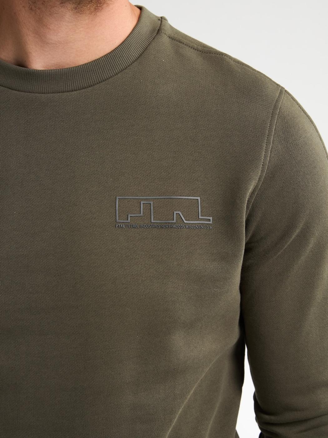 SUDADERA PETROL VERDE OSCURO