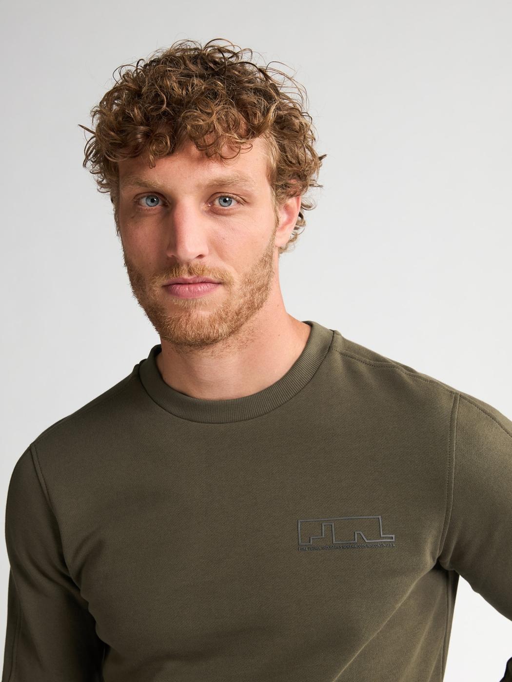 SUDADERA PETROL VERDE OSCURO