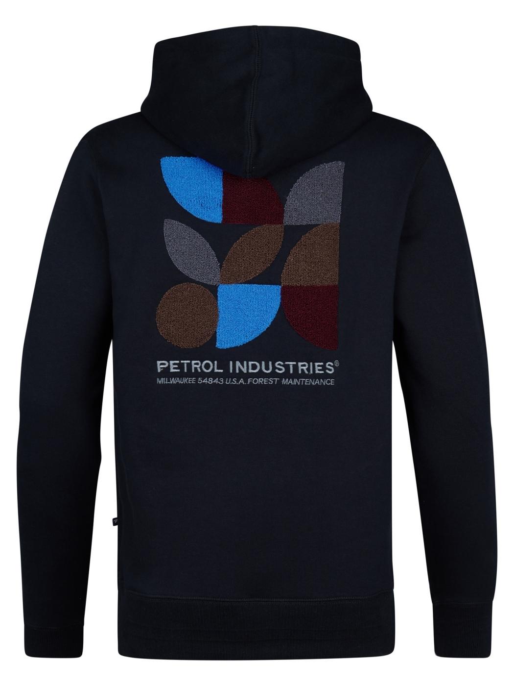SUDADERA PETROL NEGRO