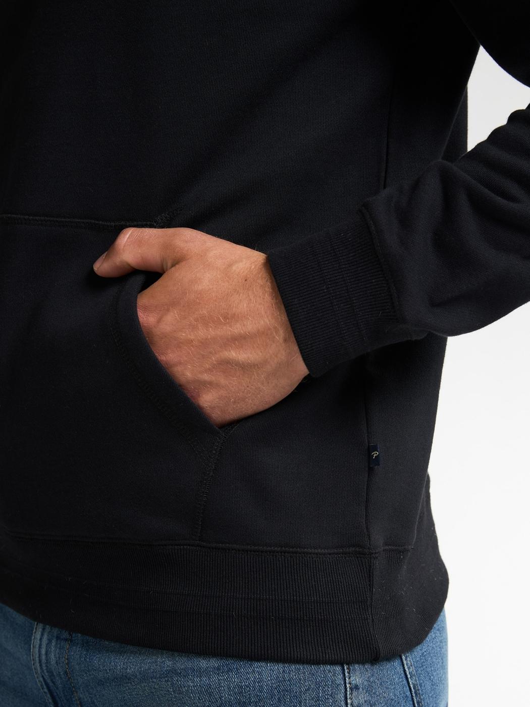 SUDADERA PETROL NEGRO