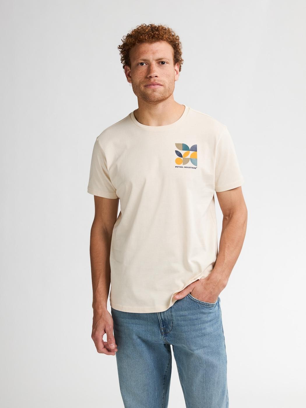 CAMISETA PETROL BLANCA