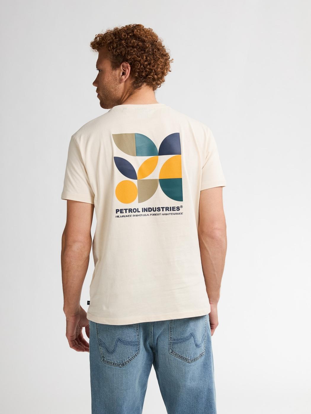 CAMISETA PETROL BLANCA