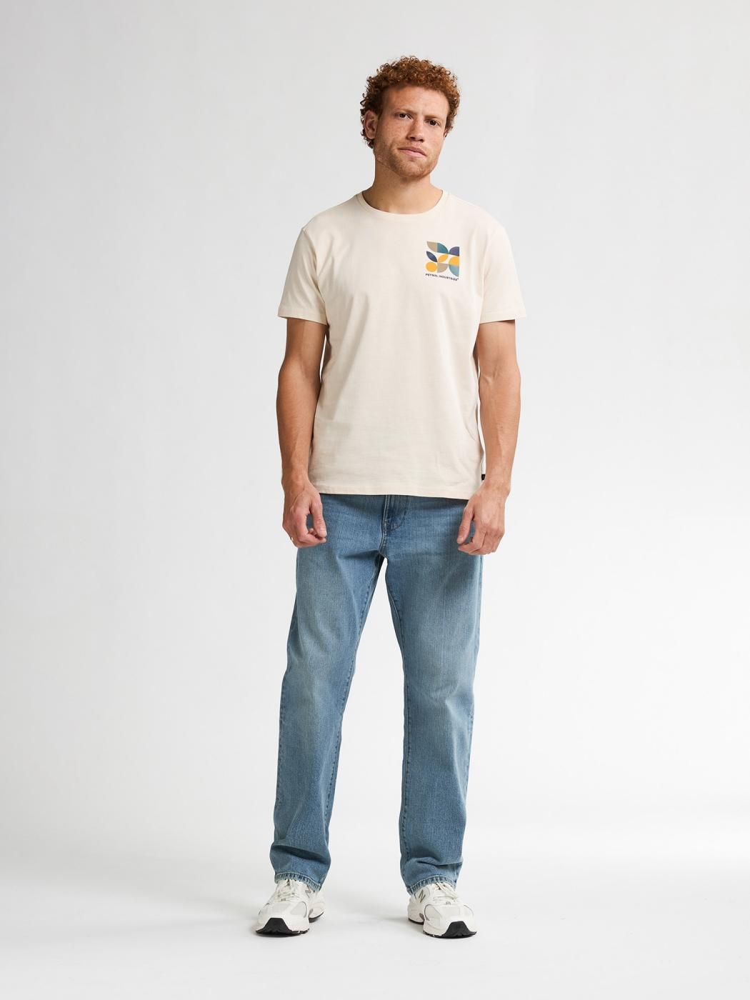 CAMISETA PETROL BLANCA