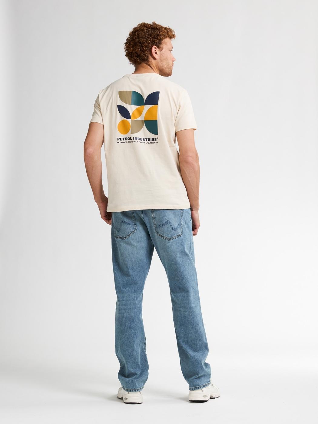 CAMISETA PETROL BLANCA