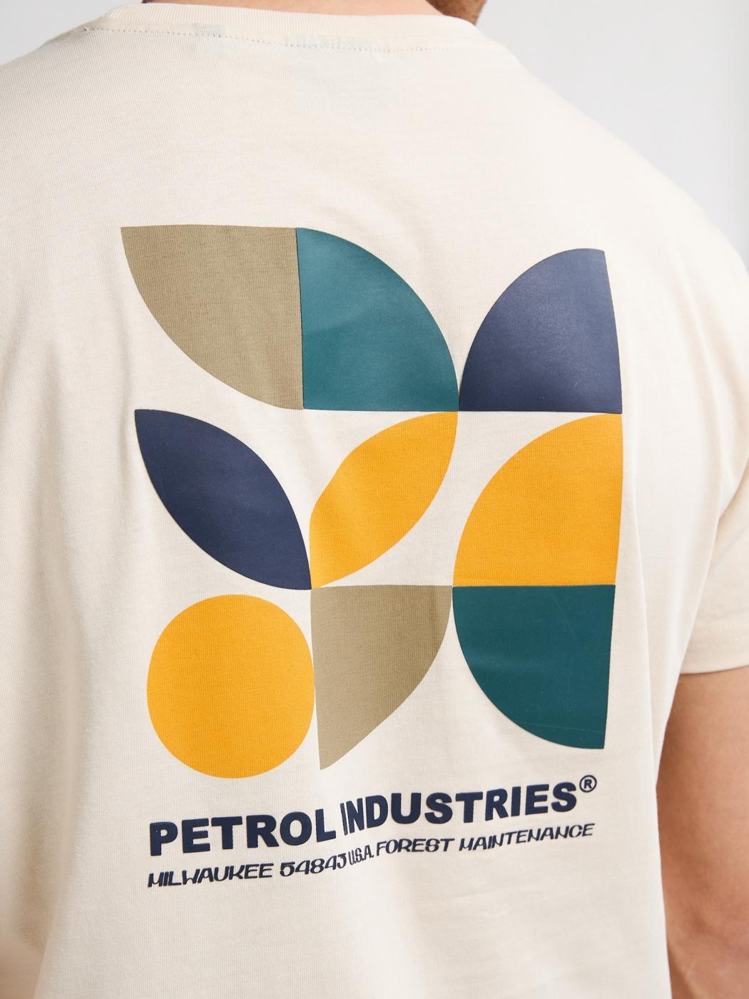 CAMISETA PETROL BLANCA