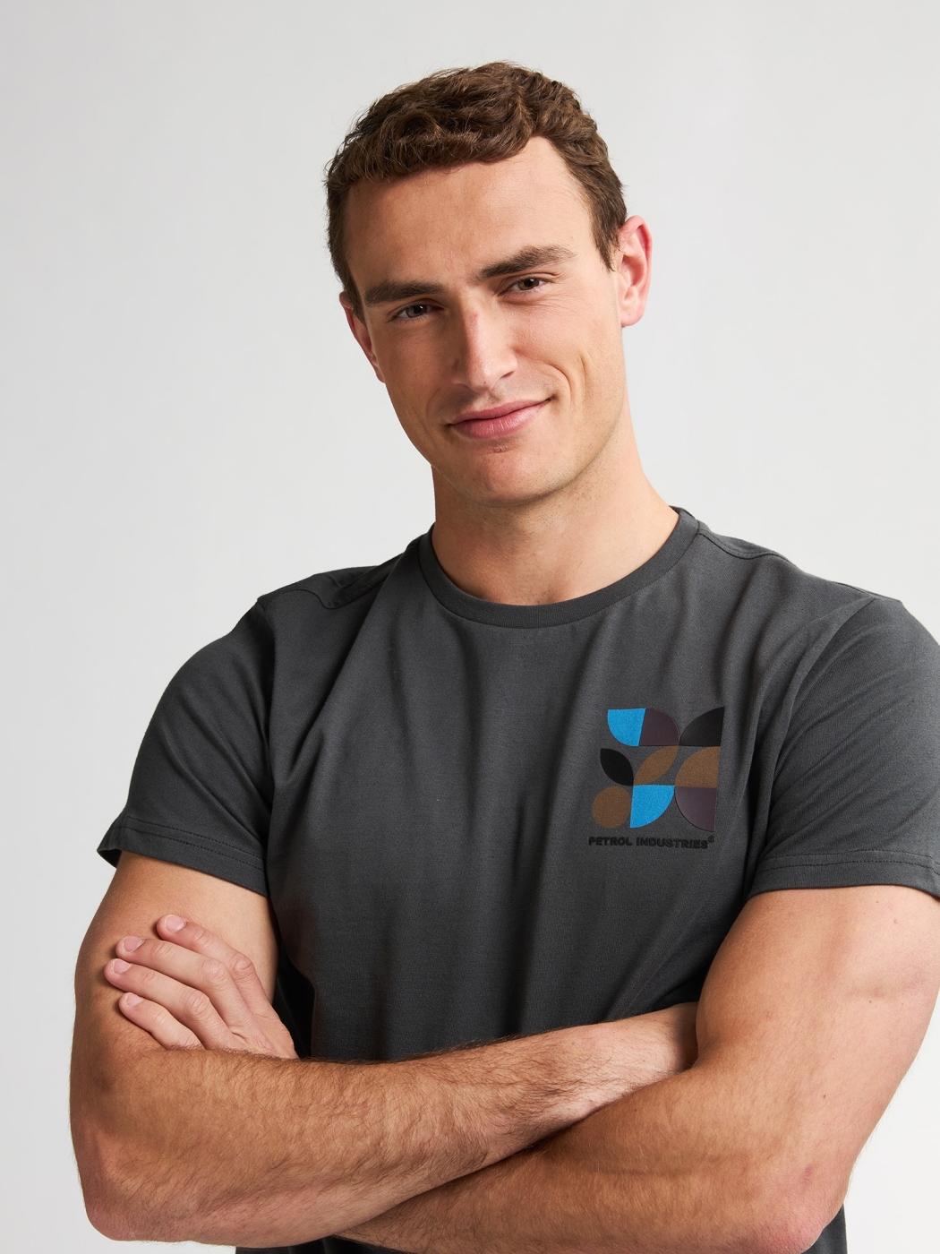 CAMISETA PETROL GRIS OSCURO