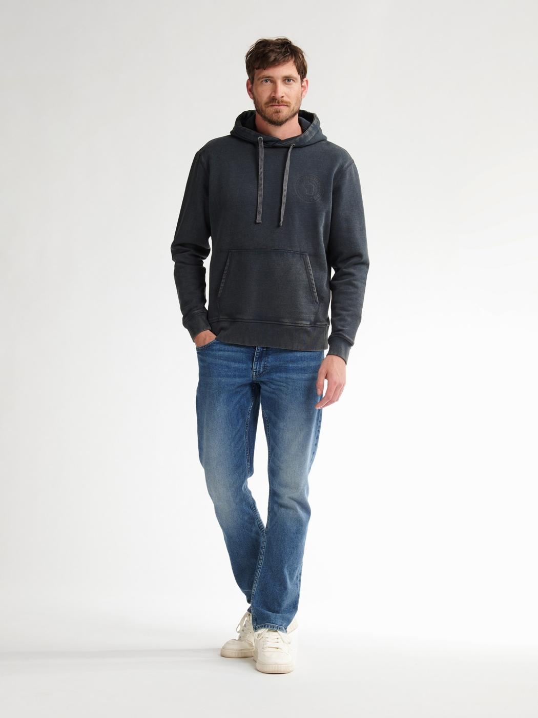 SUDADERA PETROL GRIS OSCURO