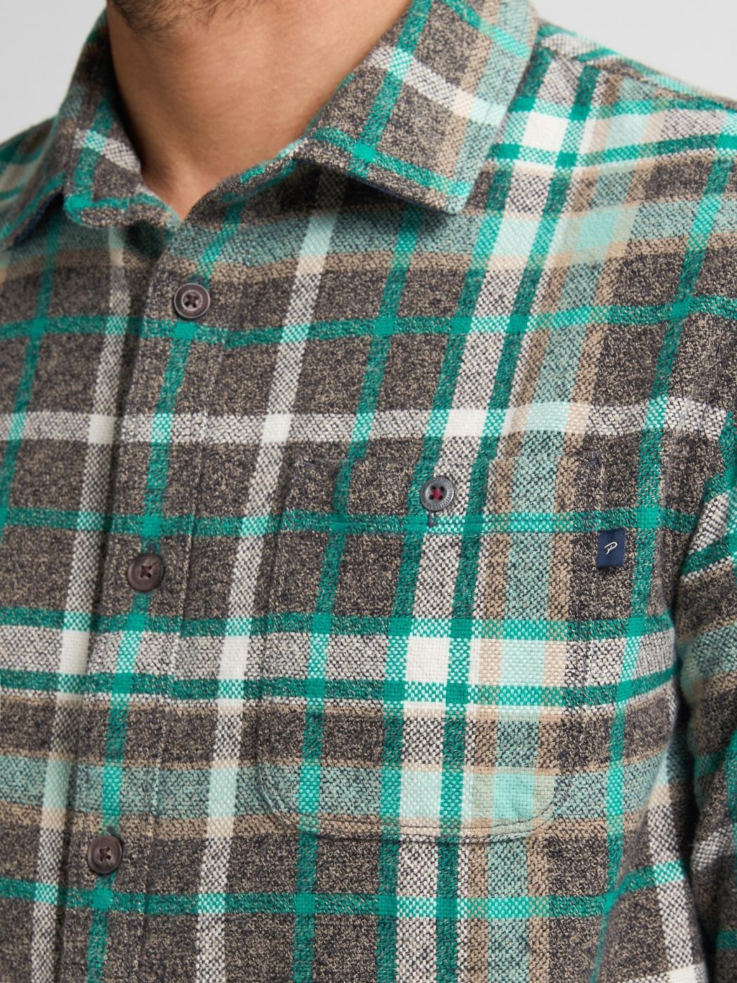 CAMISA PETROL CHECK VERDE