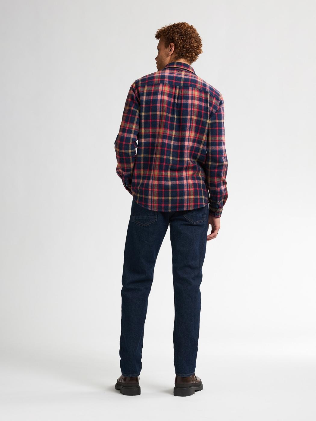 CAMISA PETROL CHECK ROJO