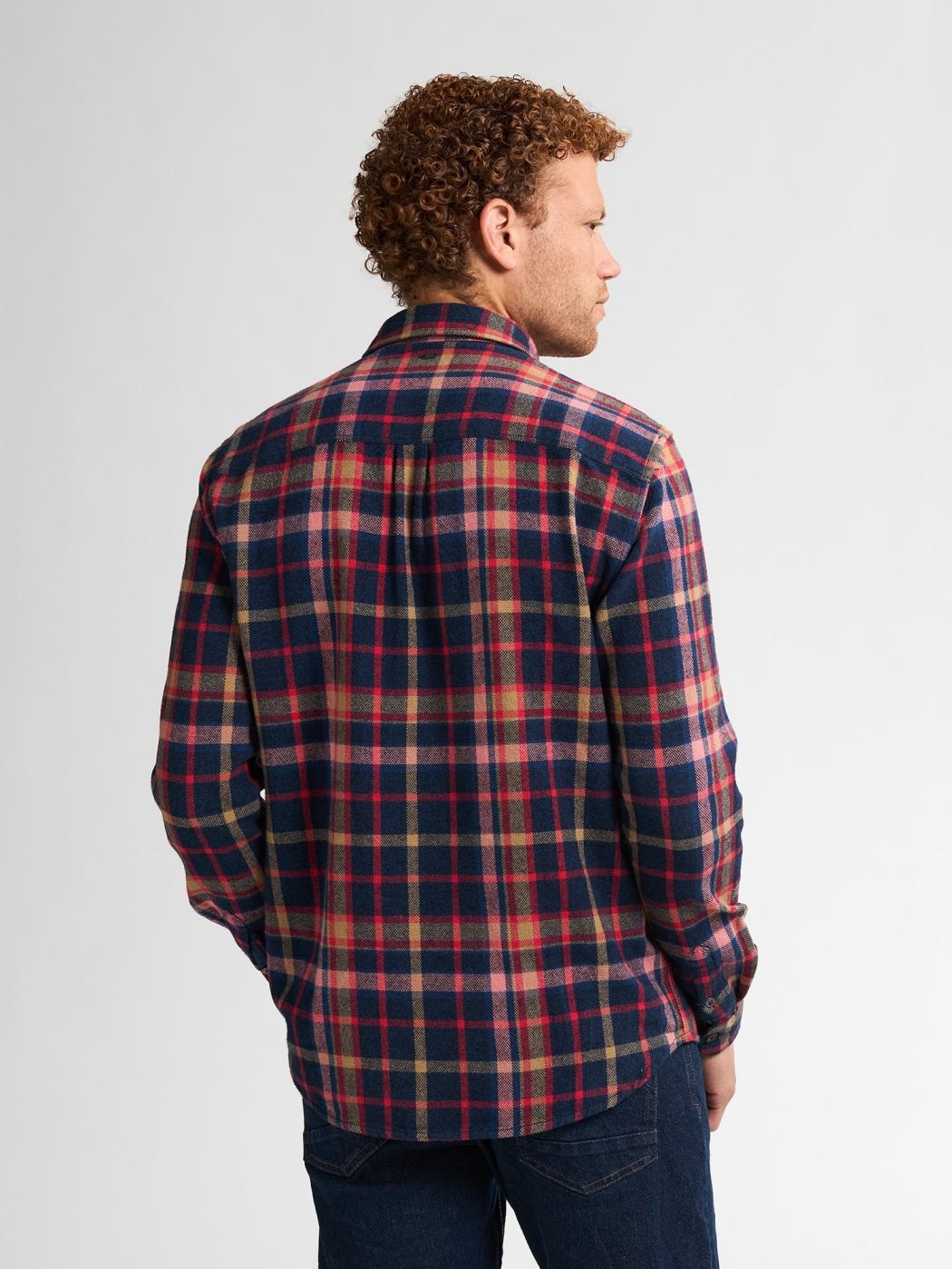 CAMISA PETROL CHECK ROJO