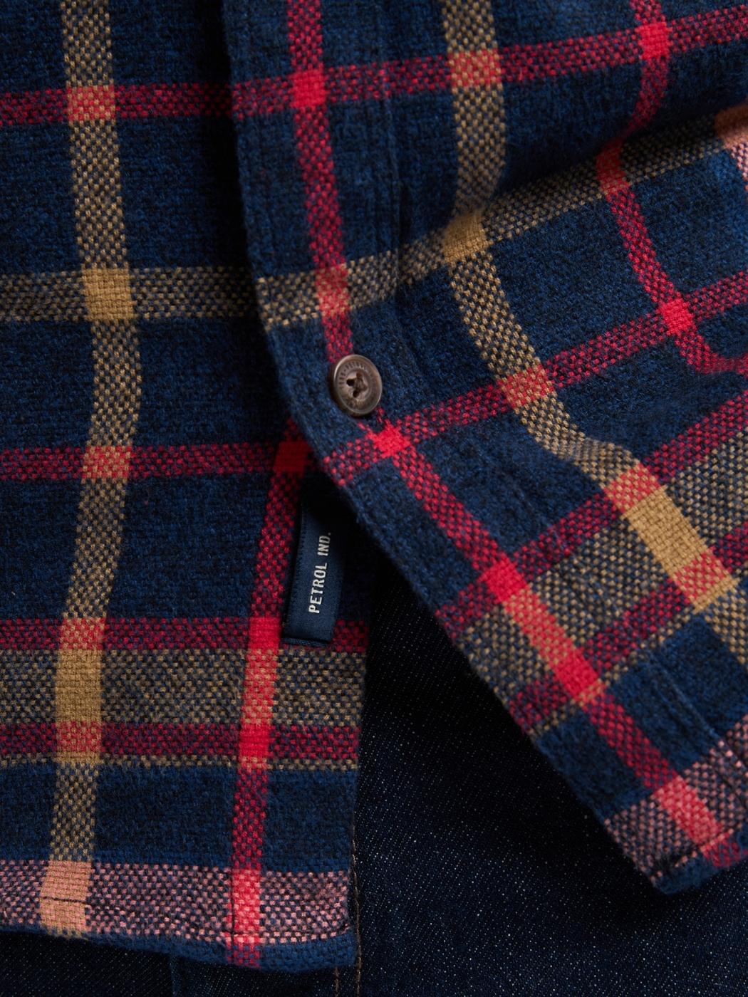 CAMISA PETROL CHECK ROJO