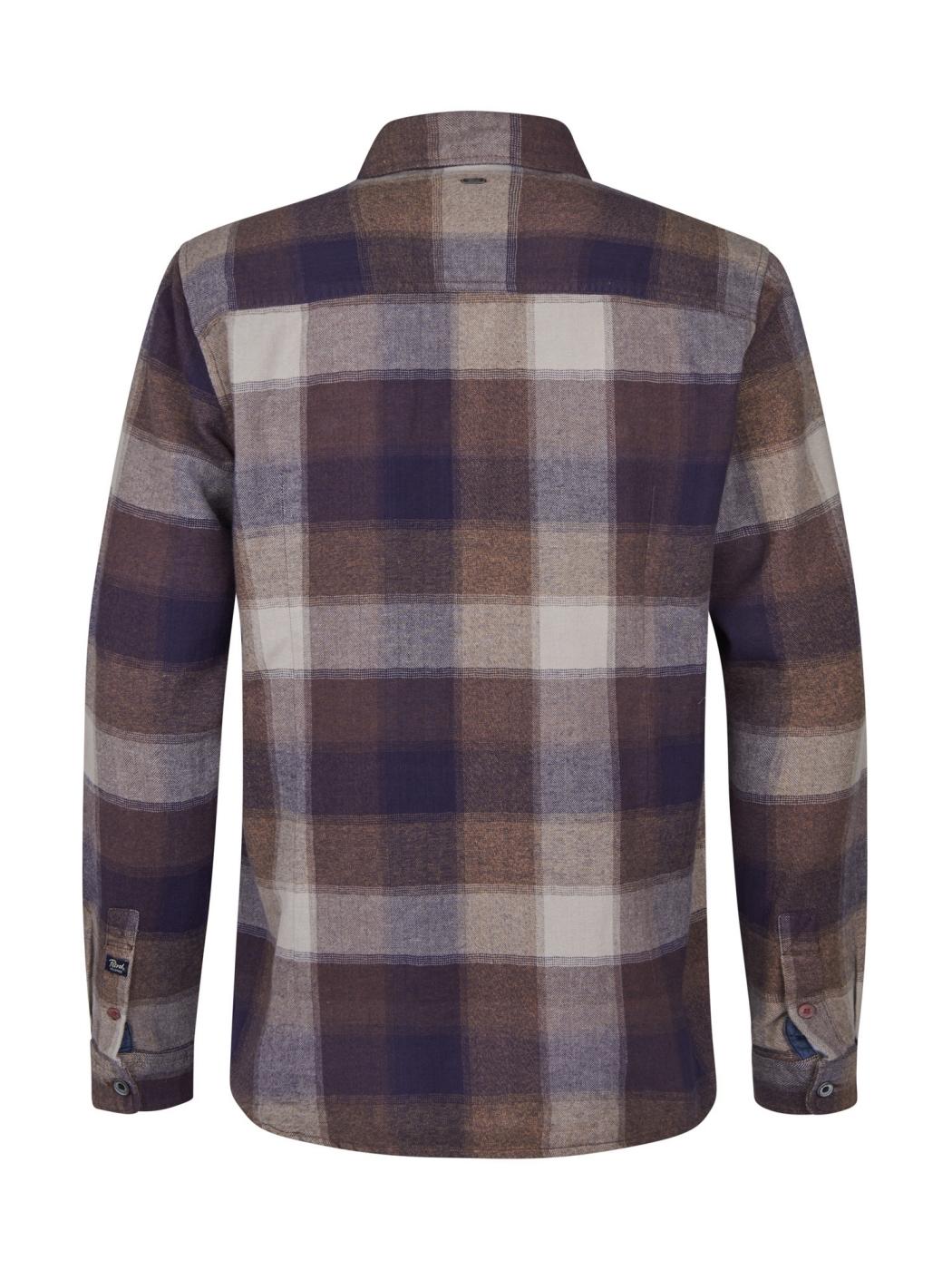 CAMISA PETROL CHECK VIOLETA