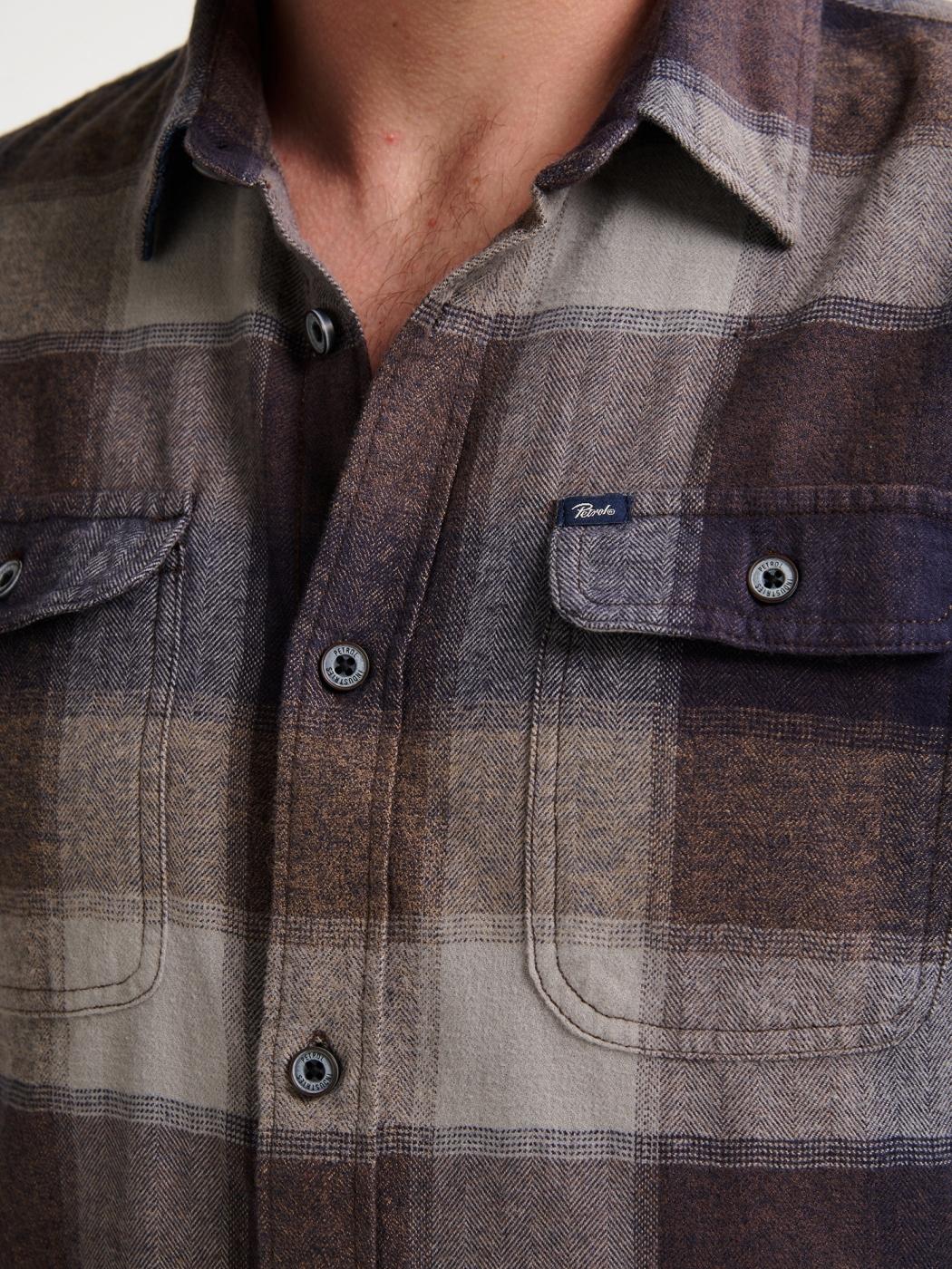 CAMISA PETROL CHECK VIOLETA