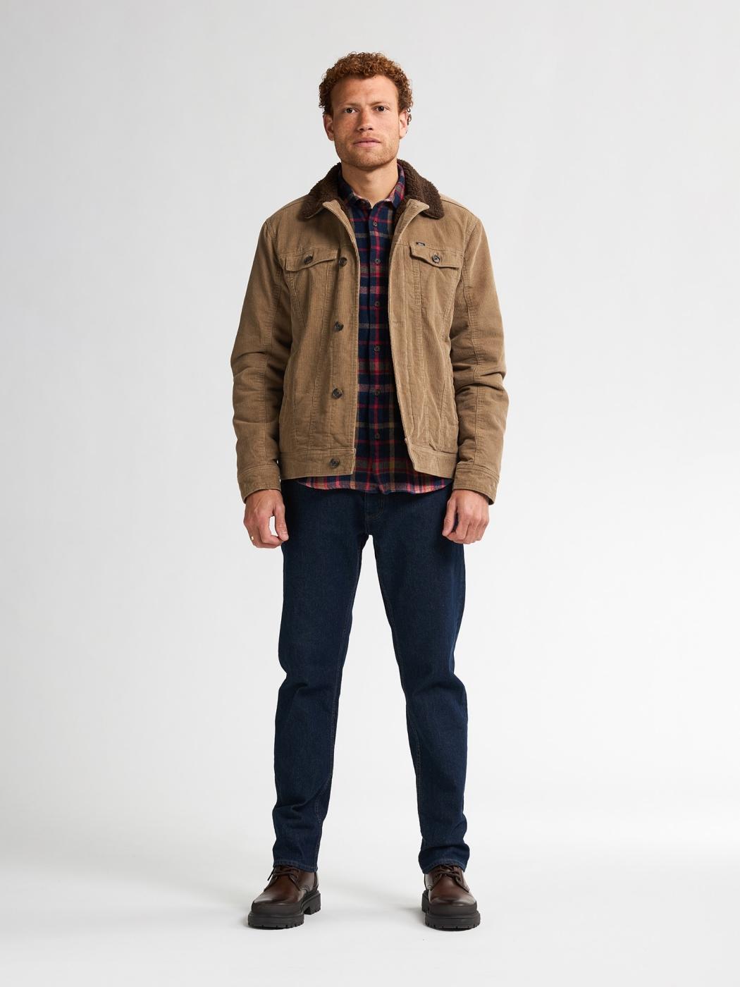 CHAQUETA PETROL MARRON