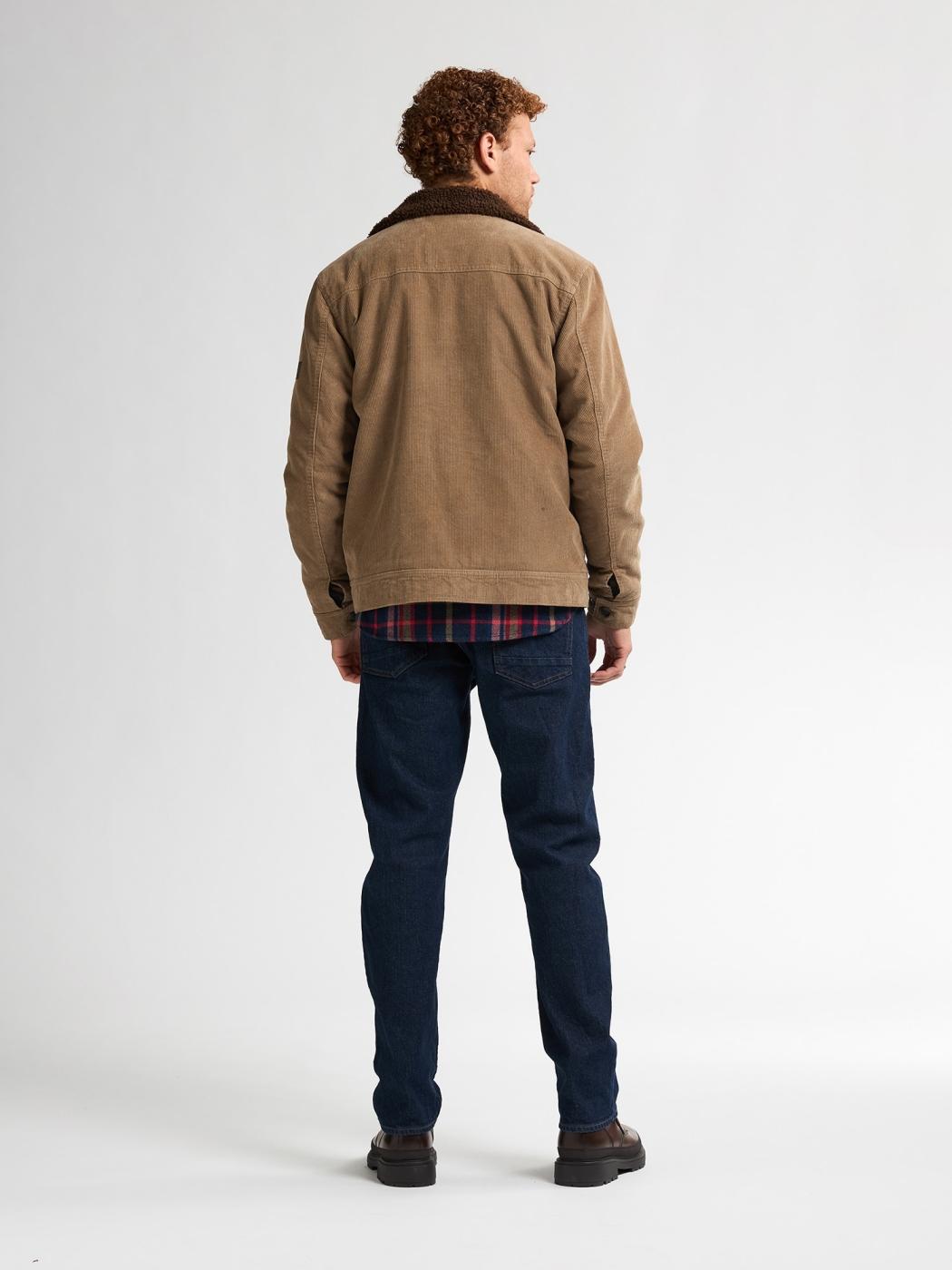 CHAQUETA PETROL MARRON