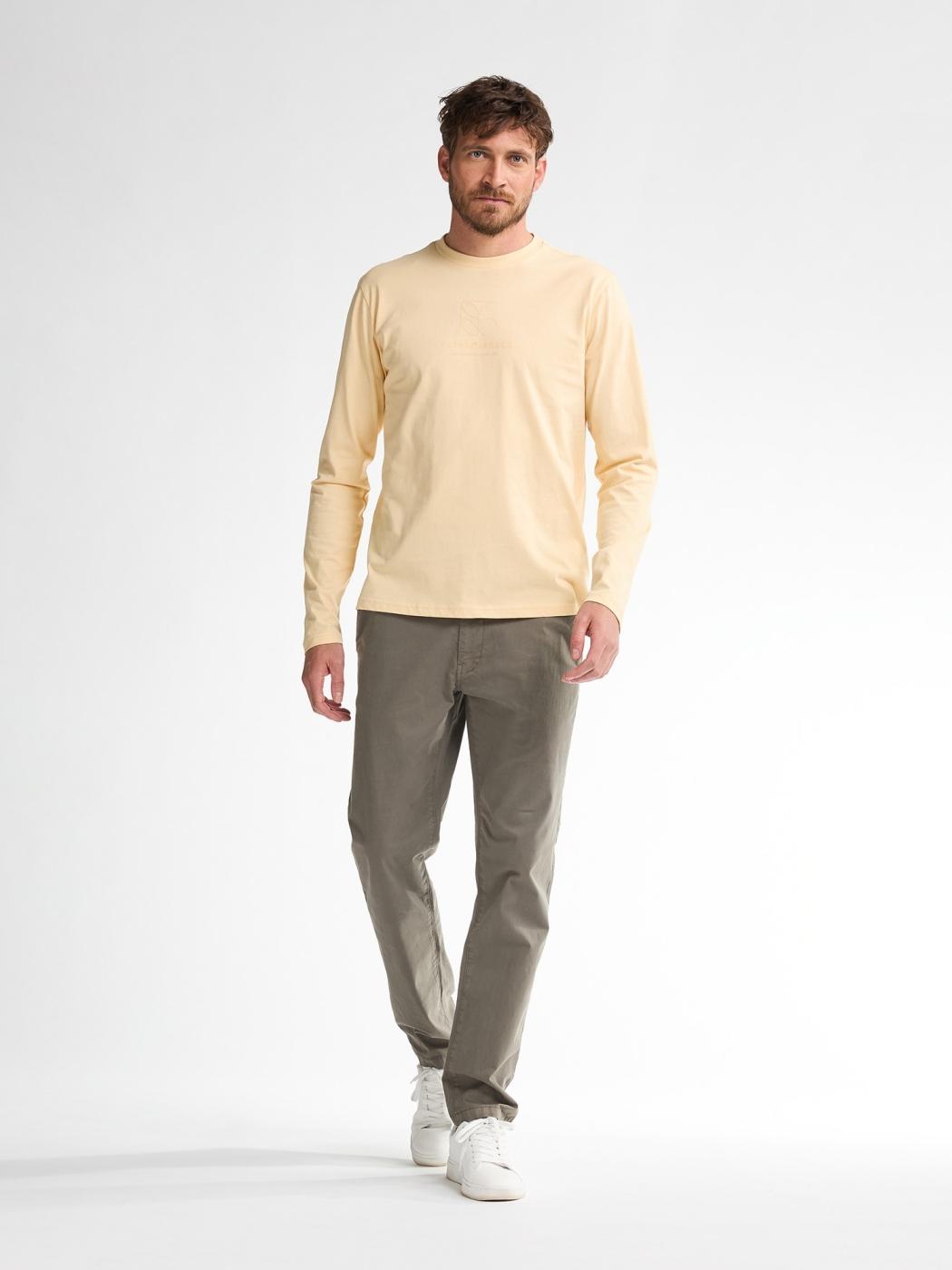 CAMISETA PETROL M/LARGA AMARILLO