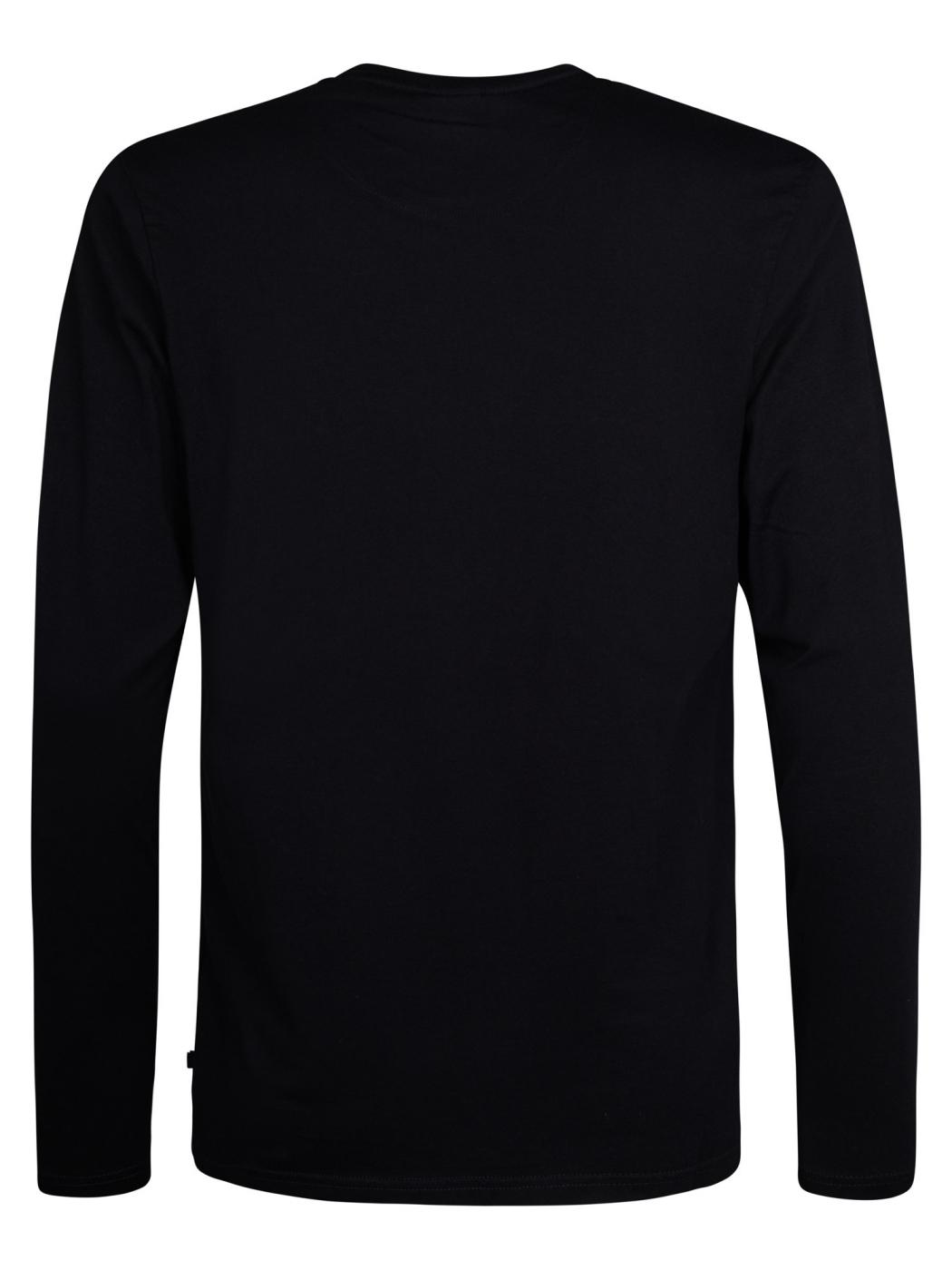 CAMISETA PETROL M/LARGA NEGRO