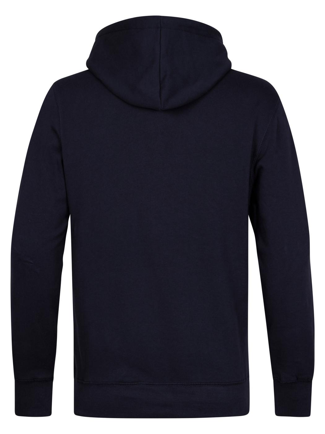 SUDADERA PETROL HOODED AZUL OSCURO