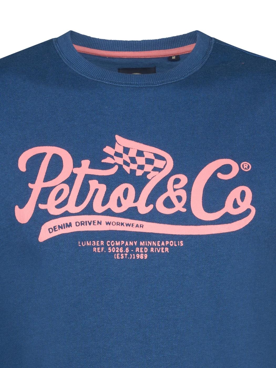 SUDADERA PETROL AZUL