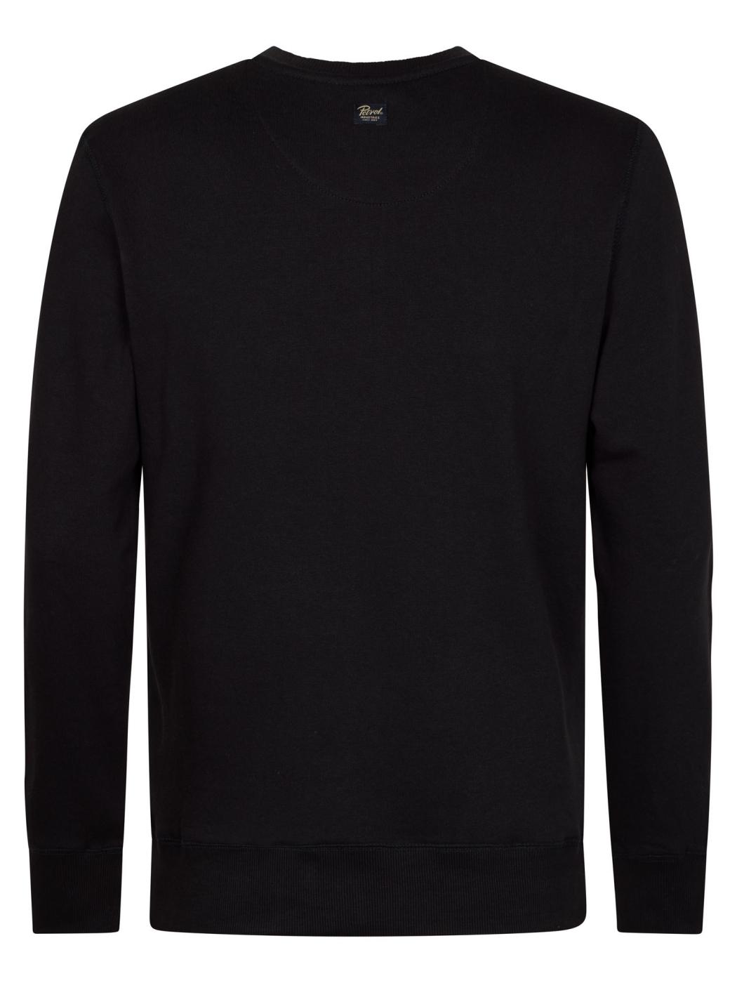 SUDADERA PETROL NEGRO